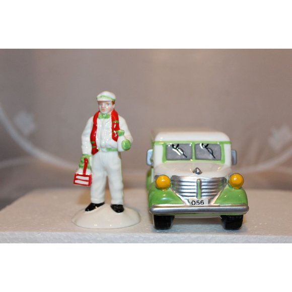 Dept 56 Snow Village - Home Delivery (No Box) - Picture 2 of 4